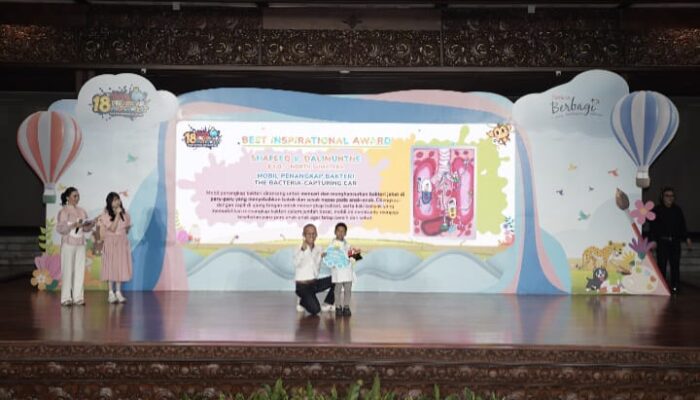 Shafeeq Kazuhiro Dalimunthe Raih Dua Penghargaan Toyota Dream Car Art Contest 2025