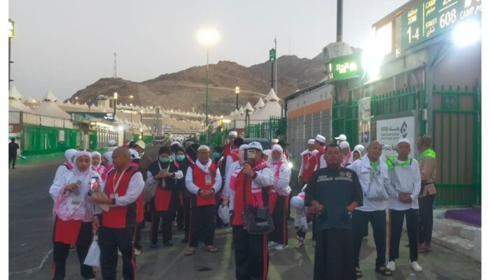 360 Jamaah Haji 09 KNO Selesaikan Puncak Armuzna