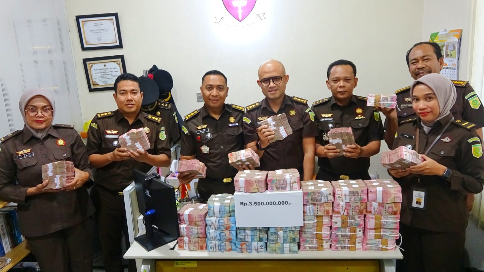 Kejatisu Terima Titipan Uang Rp3,5 M Terkait Korupsi ADD Padangsidimpuan