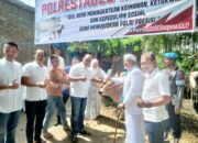 Polrestabes Medan Serahkan 14 Ekor Lembu Kurban Untuk Warga Kota Medan