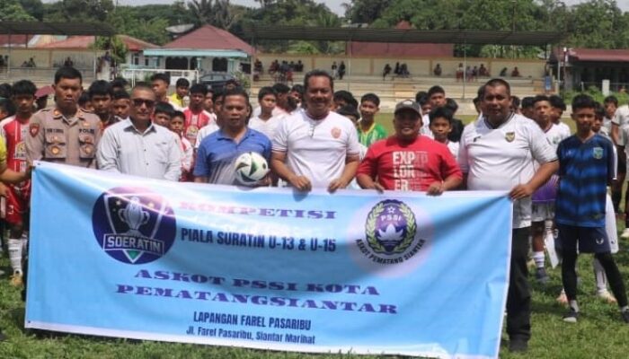 Wali Kota Siantar Buka Piala Suratin U13 & U15