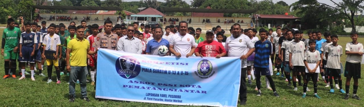 Wali Kota Siantar Buka Piala Suratin U13 & U15