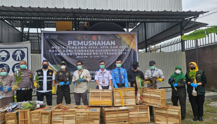 Bea Cukai Medan Gagalkan Peredaran Eks Barang Selundupan Asal Thailand