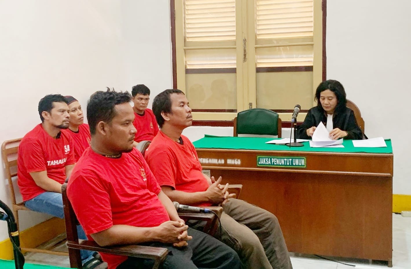 PN Medan Vonis Mati Empat Kurir Sabu 40 Kg