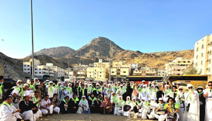 Jamaah Haji 09 KNO Ziarah Ke Situs Islam Di Makkah