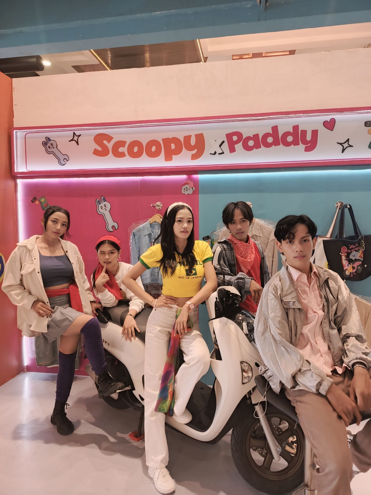 Scoopy x Paddy Hadirkan Skutik Stylish