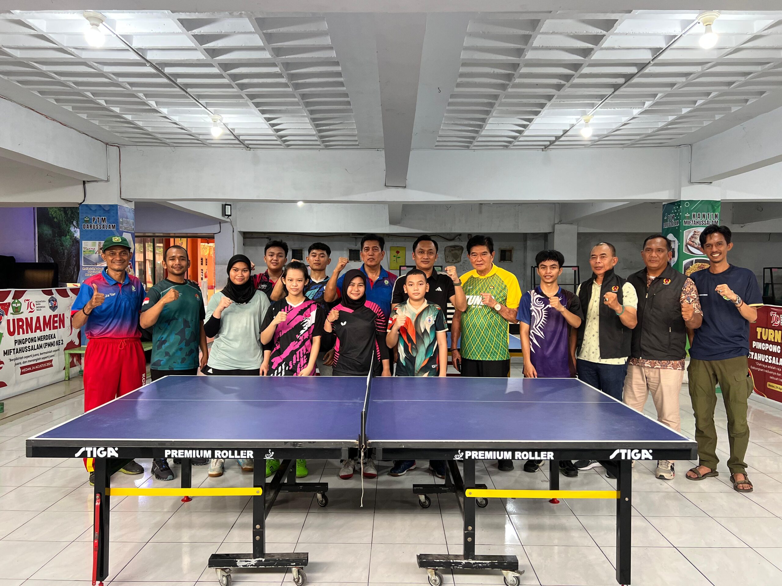 KONI Medan Pantau Latihan Tenis Meja, Cabor Andalan Porprovsu 2026