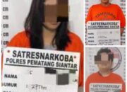 Polres P.Siantar Amankan 1 Pengedar Ganja Dan 2 Pemilik Sabu