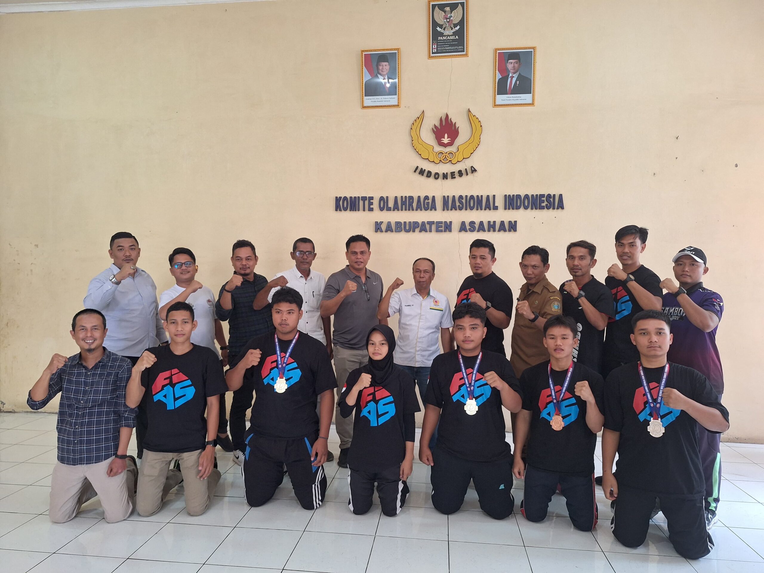 KONI Asahan Bangga Prestasi Sambo Sabet 4 Medali Kejuaraan Nasional