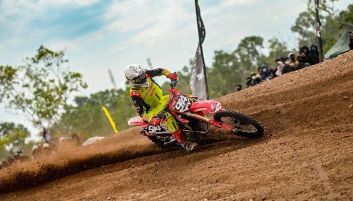 Duet Arsenio Dan CRF250R Bidik Podium Putaran III Kejurnas Motocross