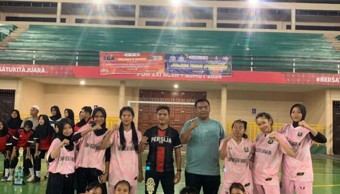 SMPN 1 Babalan Juara Handball Bupati Langkat Cup