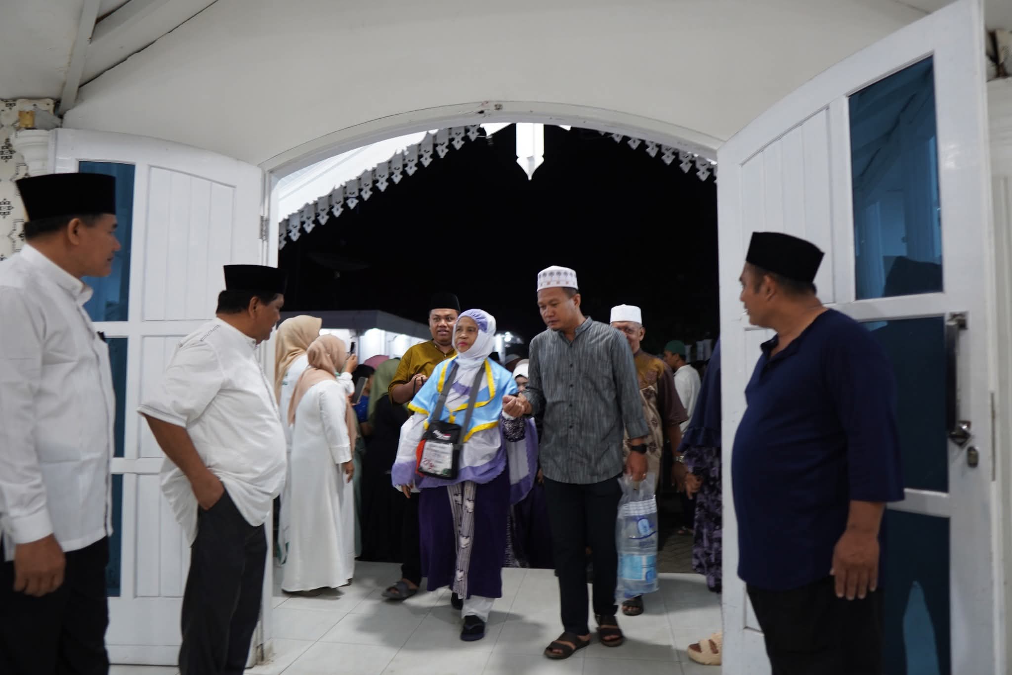Jamaah Haji Tiba Di Tanjungbalai