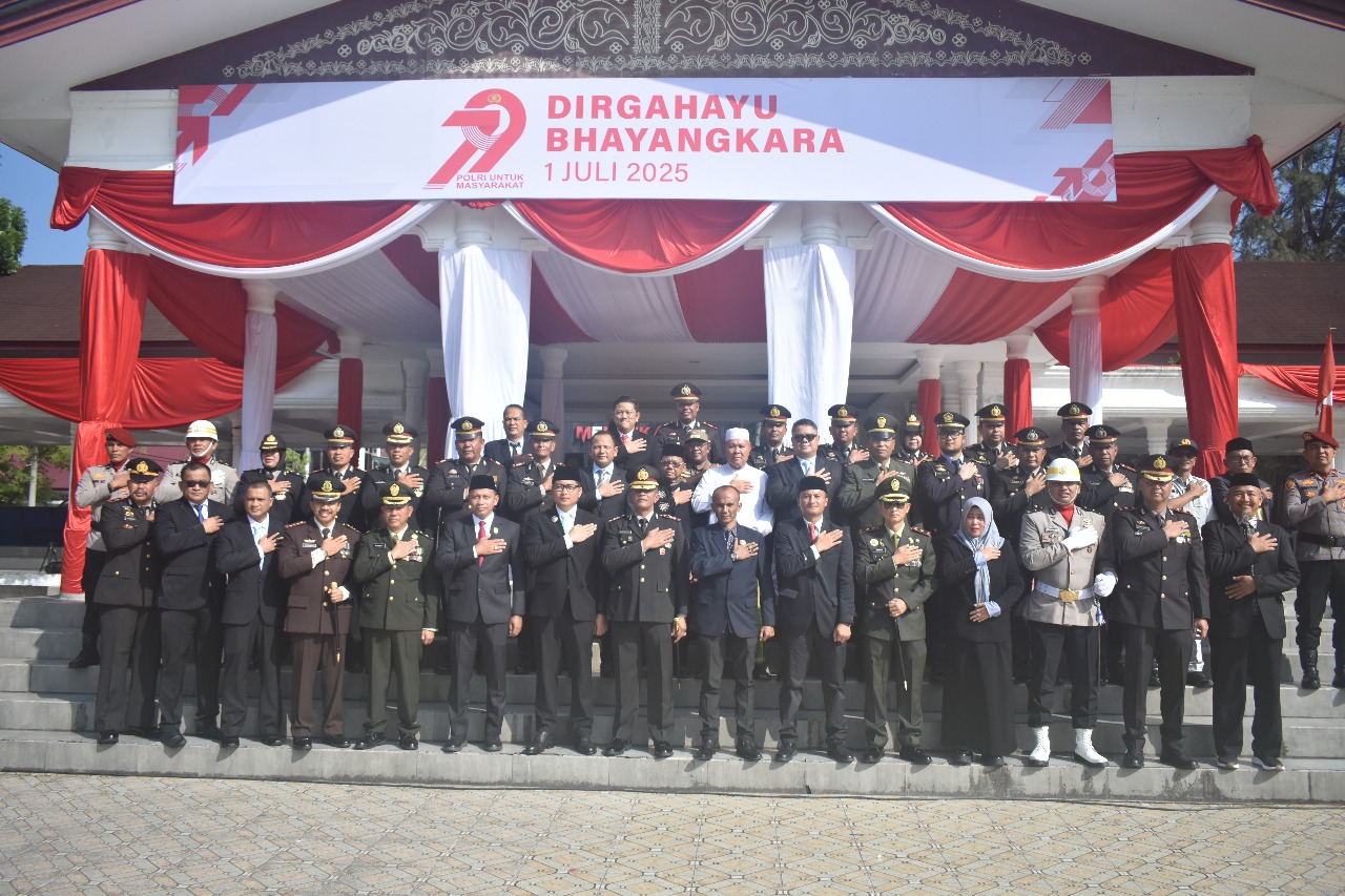 Kalapas Narkotika Langsa Perkuat Sinergi Dengan Polri Di HUT Ke-79 Bhayangkara