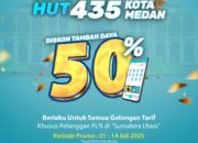 Sambut HUT Kota Medan, PLN UID Sumut Hadirkan Promo Tambah Daya 50%