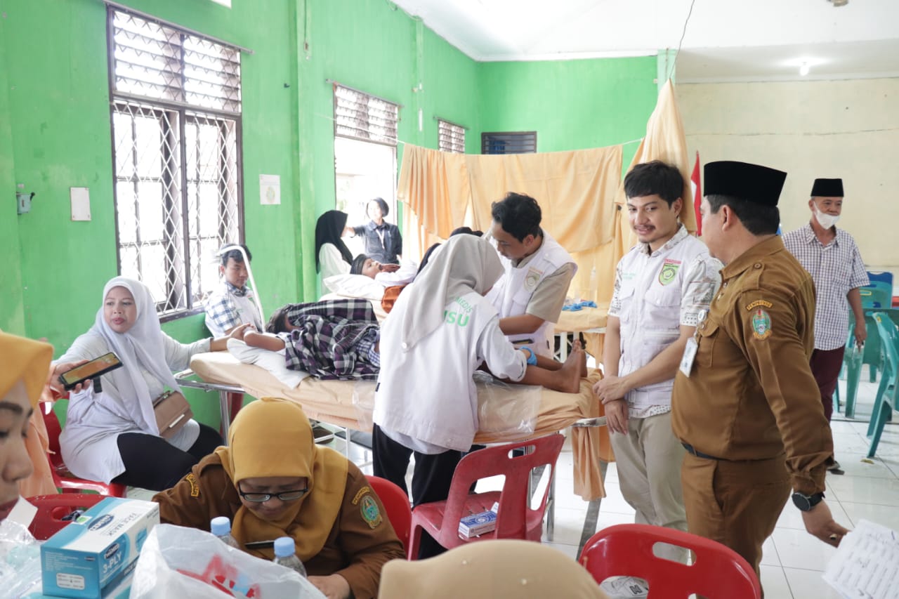 Lazismu Cabang Medan Tembung Gelar Sunat Massal di RSJ Prof dr Muhammad Ildrem