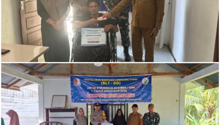 Pemdes Kuta Padang Salurkan BLT Tahap Dua