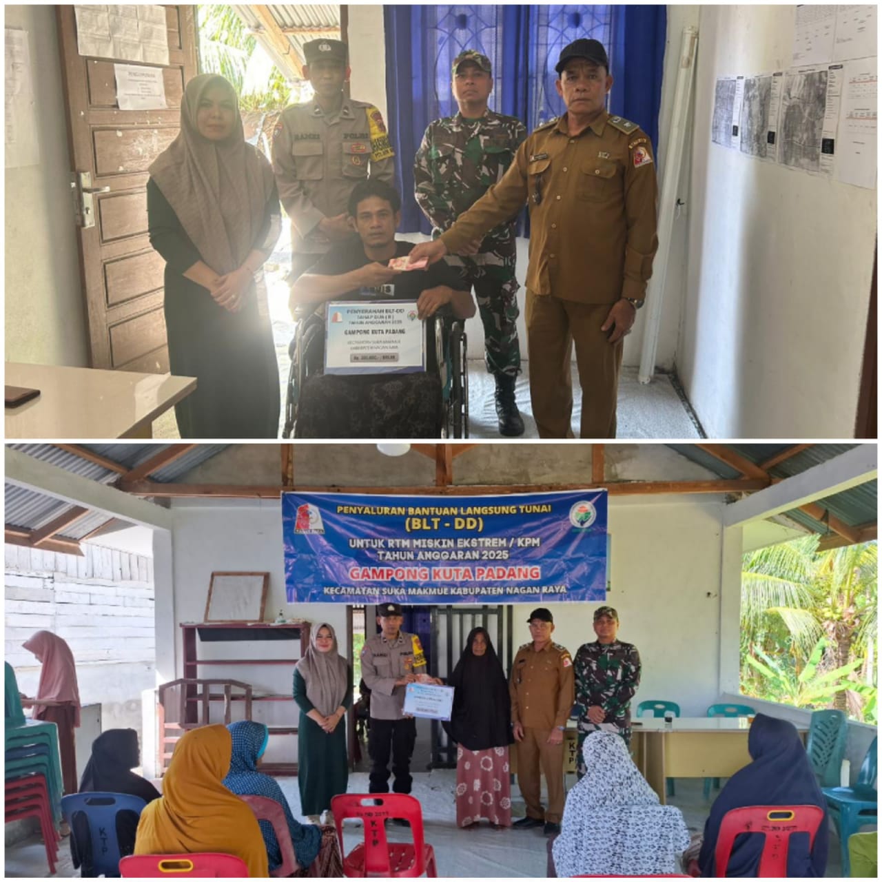 Pemdes Kuta Padang Salurkan BLT Tahap Dua
