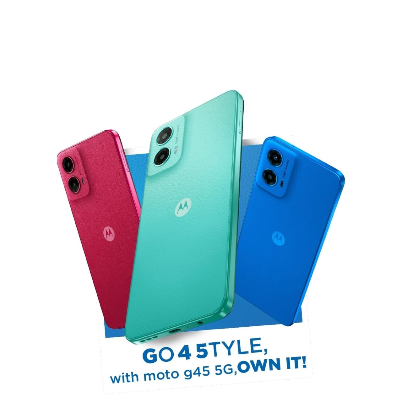 Motorola Umumkan Harga Baru untuk smartphone stylish moto g45 5G!
