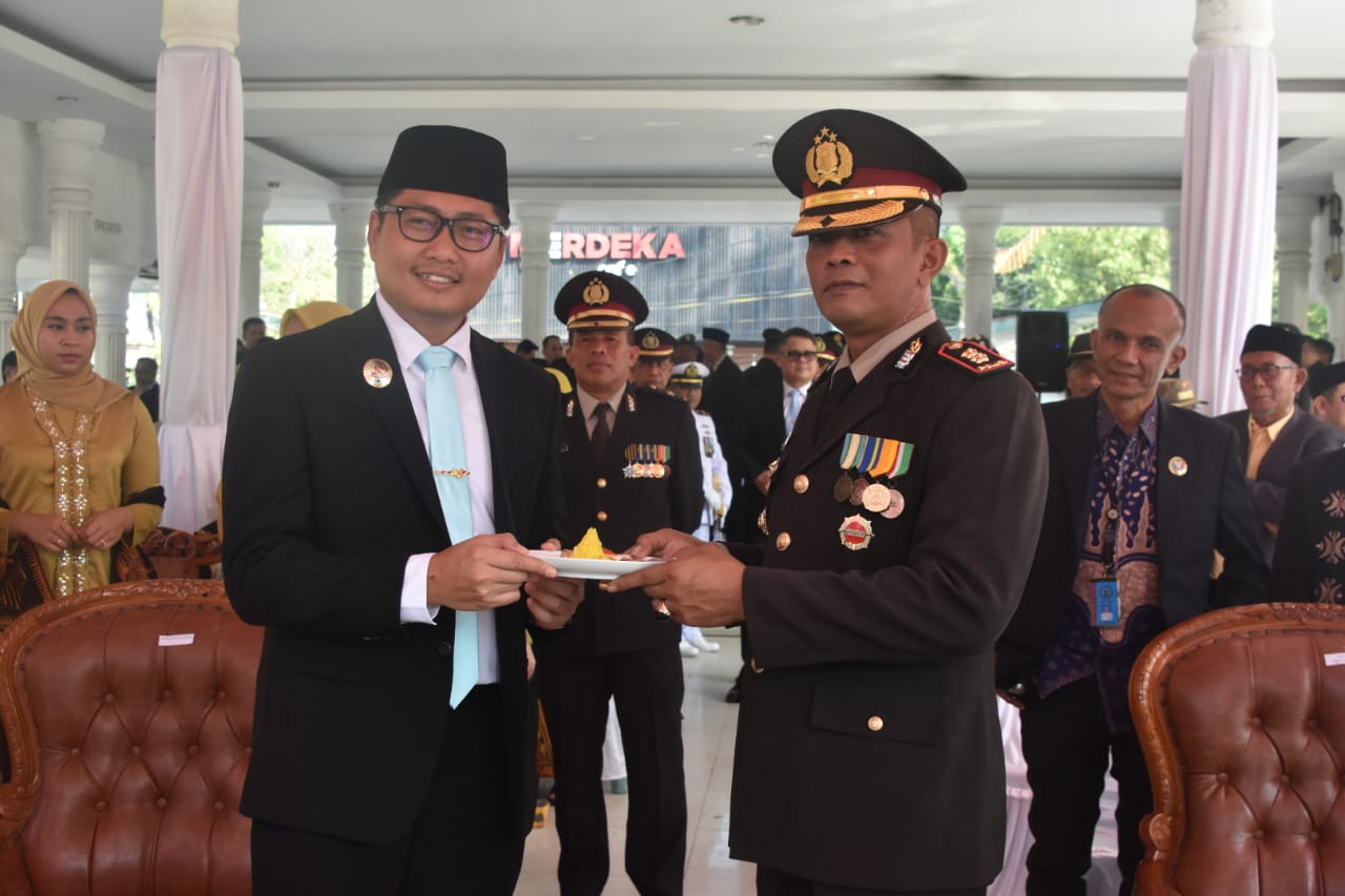 Peringatan HUT Ke-79 Bhayangkara Di Langsa Khidmat