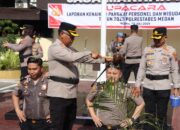 152 Anggota Polrestabes Medan Naik Pangkat