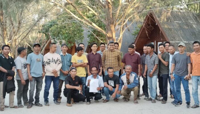 Nelayan Tradisional Sergai Gandeng ANSU Dan WALHI Sumut Atasi Maraknya Pukat Trawl