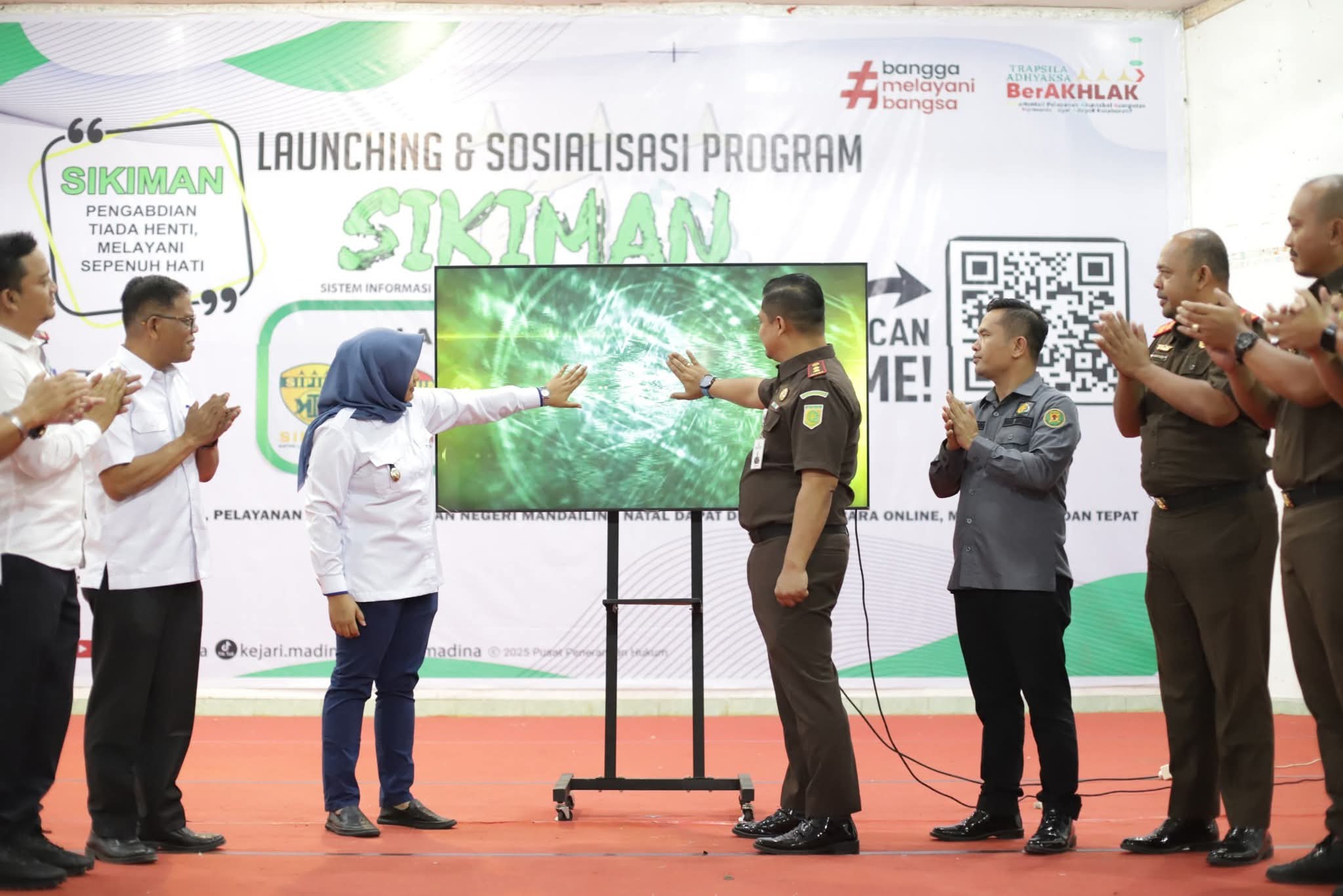 Kejari Madina Luncurkan Aplikasi SIKIMAN Permudah Akses Pelayanan Hukum