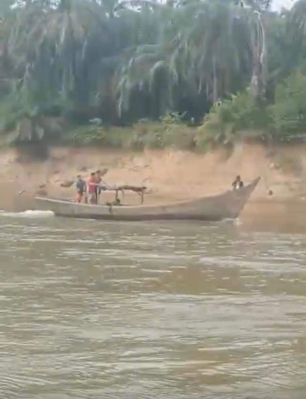 Bocah SMP Hanyut Di Sungai Barumun, Labusel