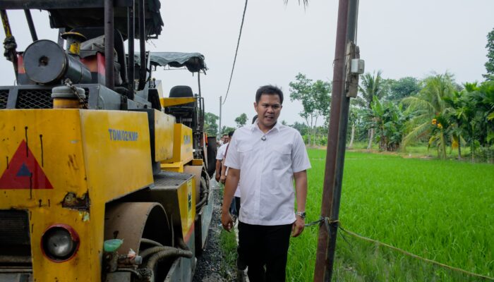 Wabup Sergai Tinjau Perbaikan Jalan Dolok Masihul Dan Tebingtinggi