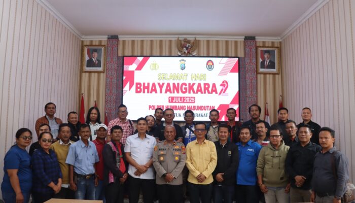 Polres Humbahas Sentuh Masyarakat Lapisan Bawah
