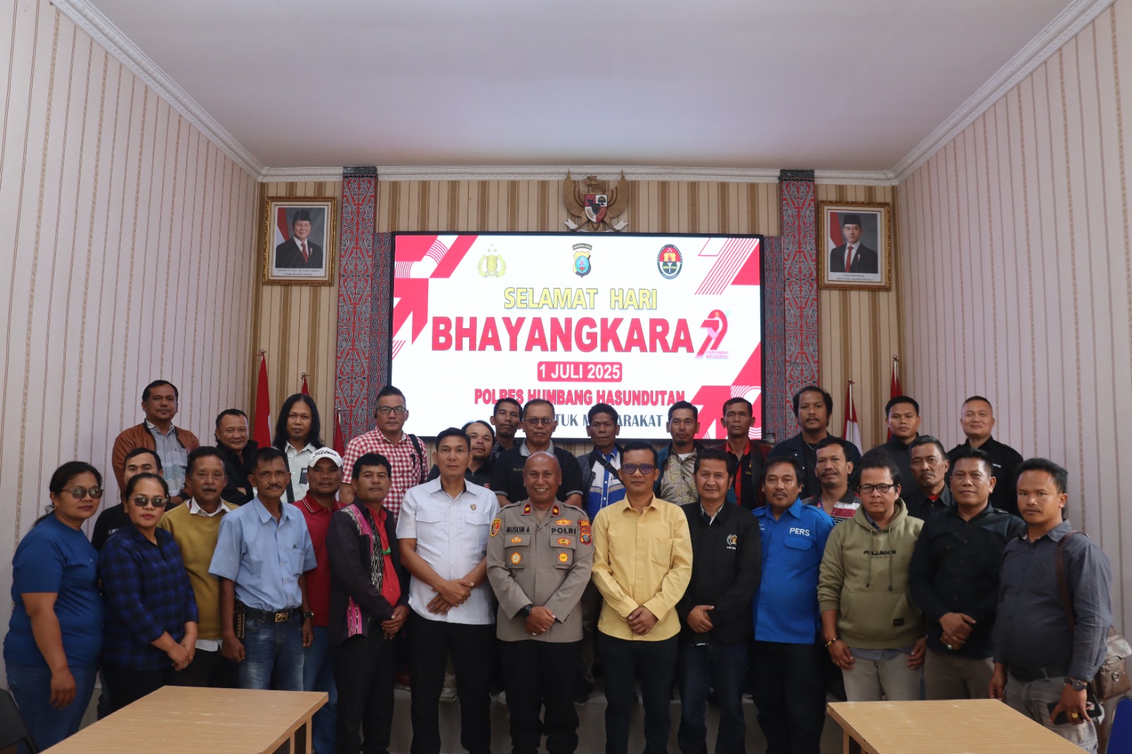 Polres Humbahas Sentuh Masyarakat Lapisan Bawah
