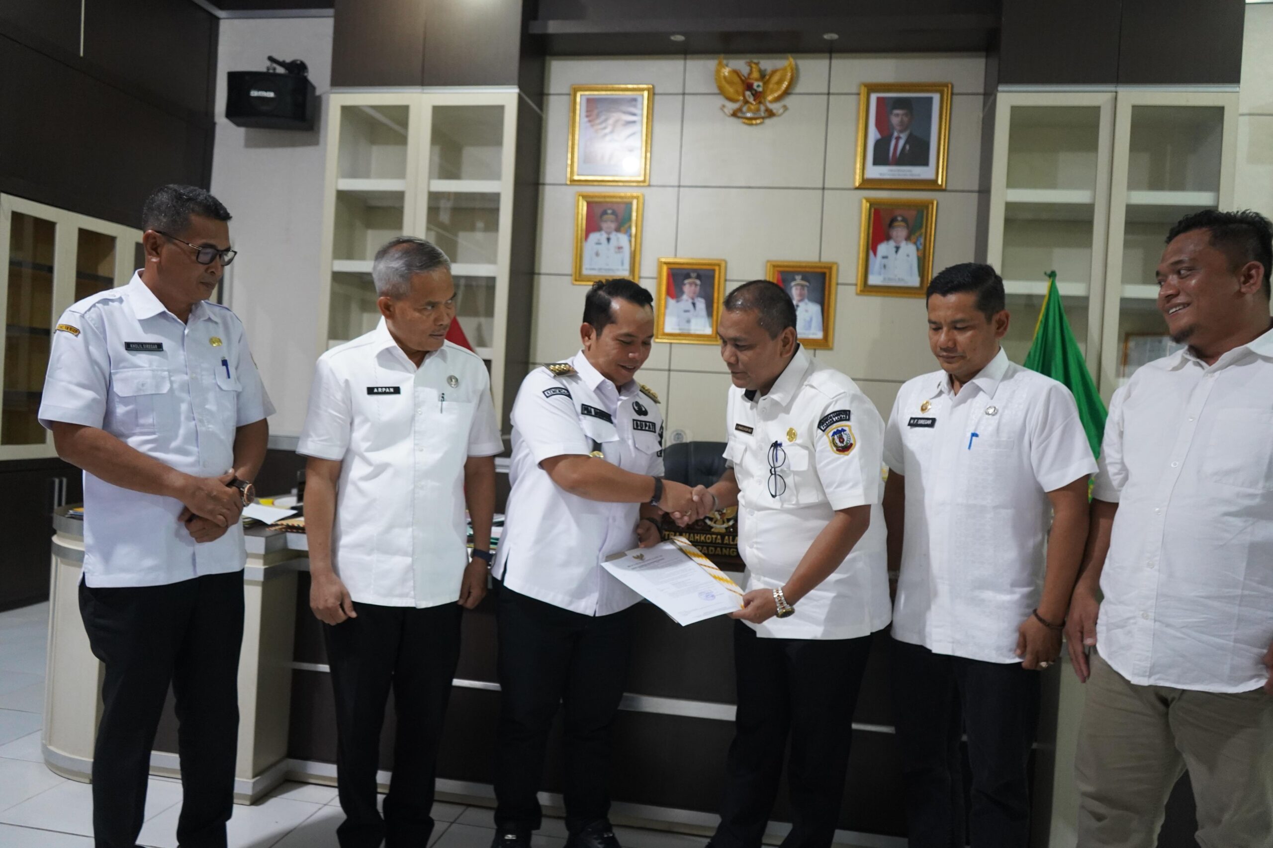 Panguhum Plh Sekda Palas Gantikan Arpan Yang Mengundurkan Diri