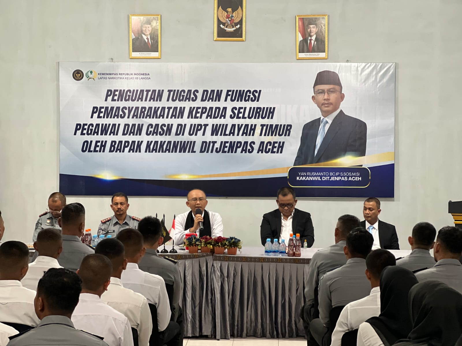 Pegawai Dan CASN UPT Wilayah Timur Ikuti Penguatan Tusi Kakanwil Ditjenpas Aceh