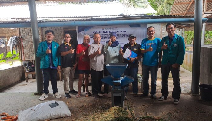 Dosen Unimed Ciptakan Inovasi Coper Multi Fungsi Hemat Energi Bagi Peternak