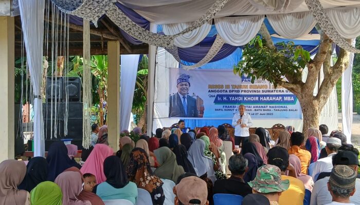 Yahdi Khoir Harahap Desak Pemerintah Segera Tanggapi Keluhan Warga Dapil V