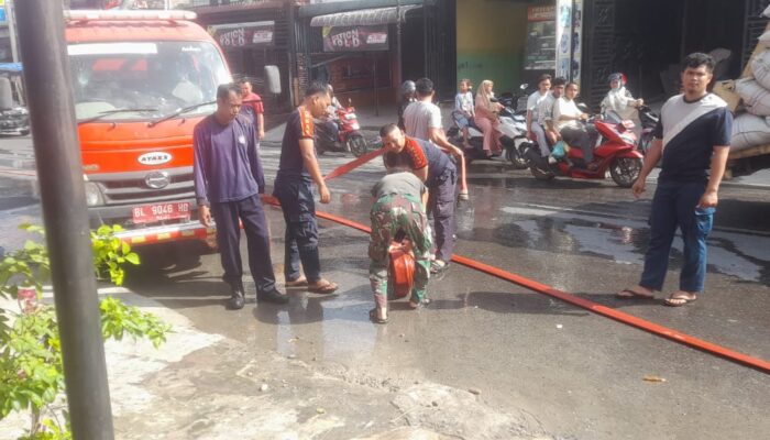 Ruko Terbakar Di Agara