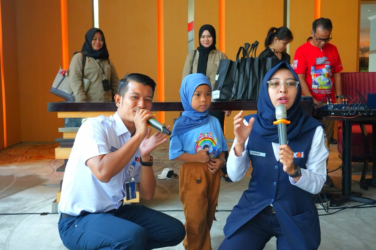 Isi Libur Sekolah, KAI Sumut Ajak Anak-anak Kenali Profesi Perkeretaapian