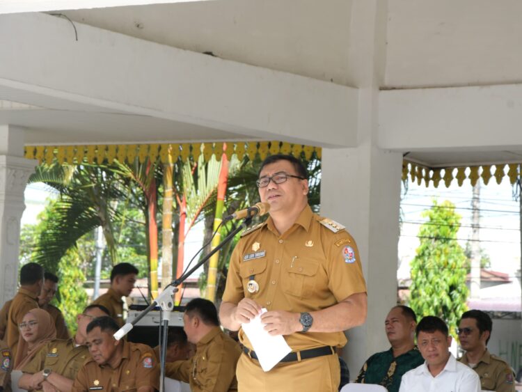 1.695 Mahasiswa Unimed KKN Di Deliserdang, Ini Pesan Bupati