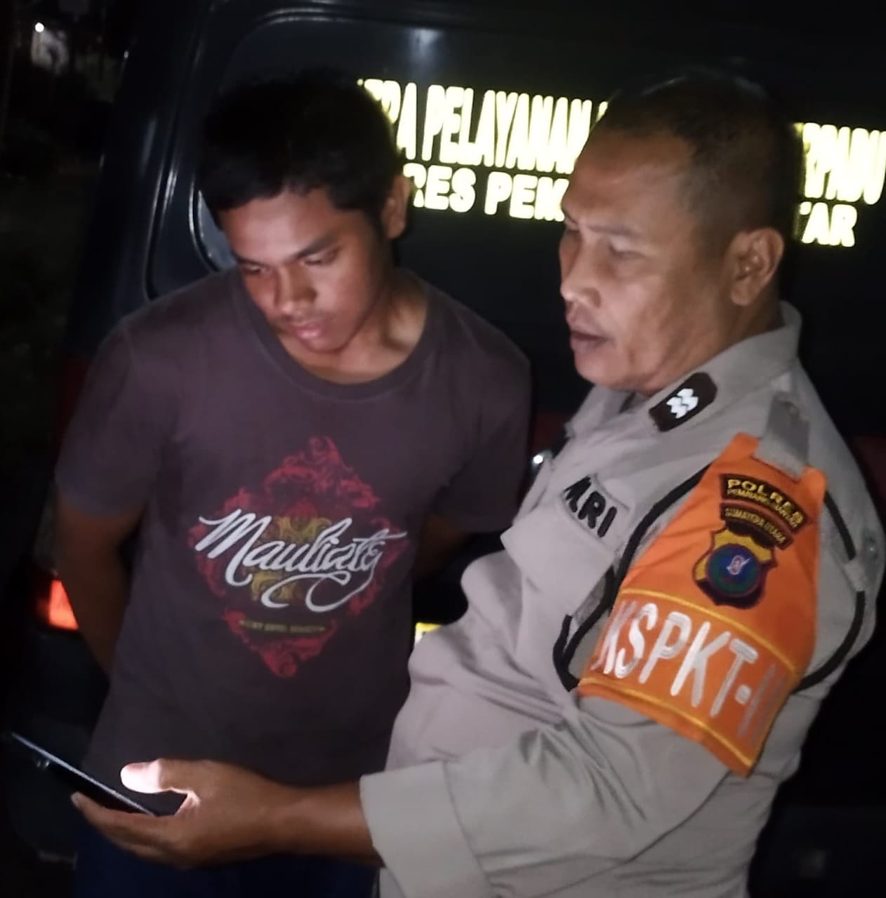 Polres P. Siantar Gercep Respon Laporan Masyarakat