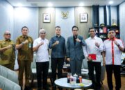Bantu Pemerintah Di Bidang Sosial Dan Kemanusiaan, Rico Waas Terima Audiensi Ketua PMI Kota Medan