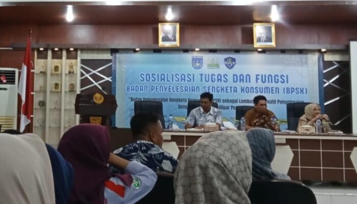 Disperindag Aceh Sosialisasi Tugas Dan Fungsi BPSK Langsa