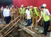 Peletakan Batu Pertama Gedung Rawat Inap RSUD Pancur Batu, Bupati: Layani Maksimal Pasien