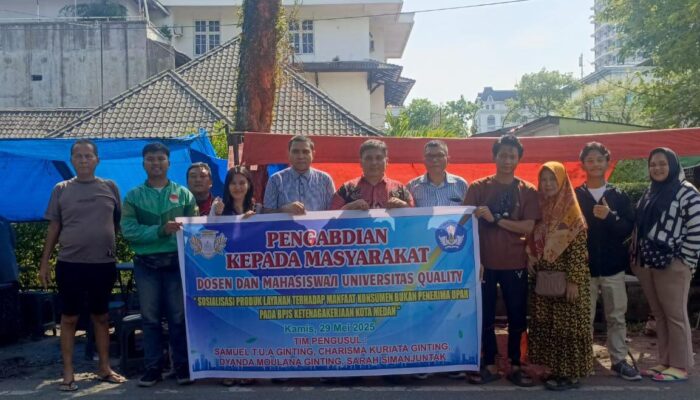 Sosialisasi Produk Layanan Manfaat Konsumen Bukan Penerima Upah BPJS Ketenagakerjaan Kota Medan