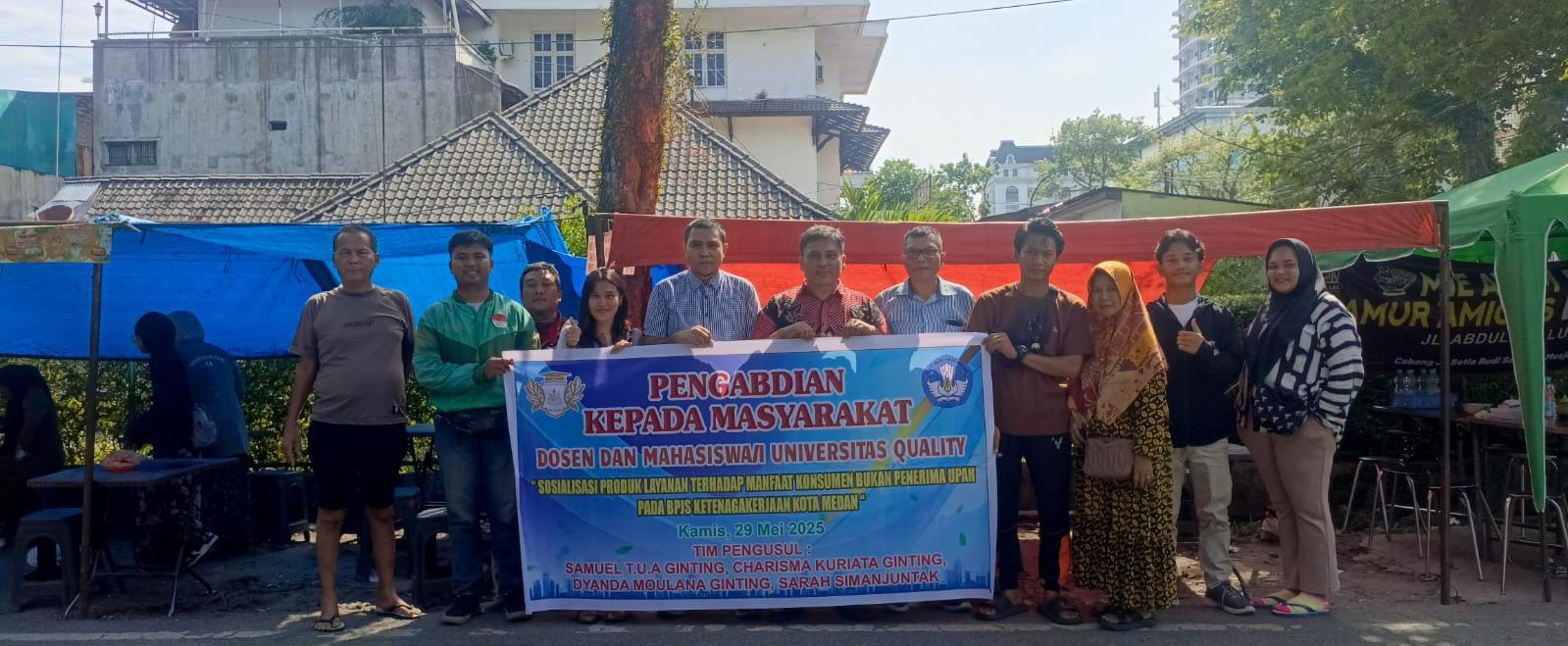 Sosialisasi Produk Layanan Manfaat Konsumen Bukan Penerima Upah BPJS Ketenagakerjaan Kota Medan