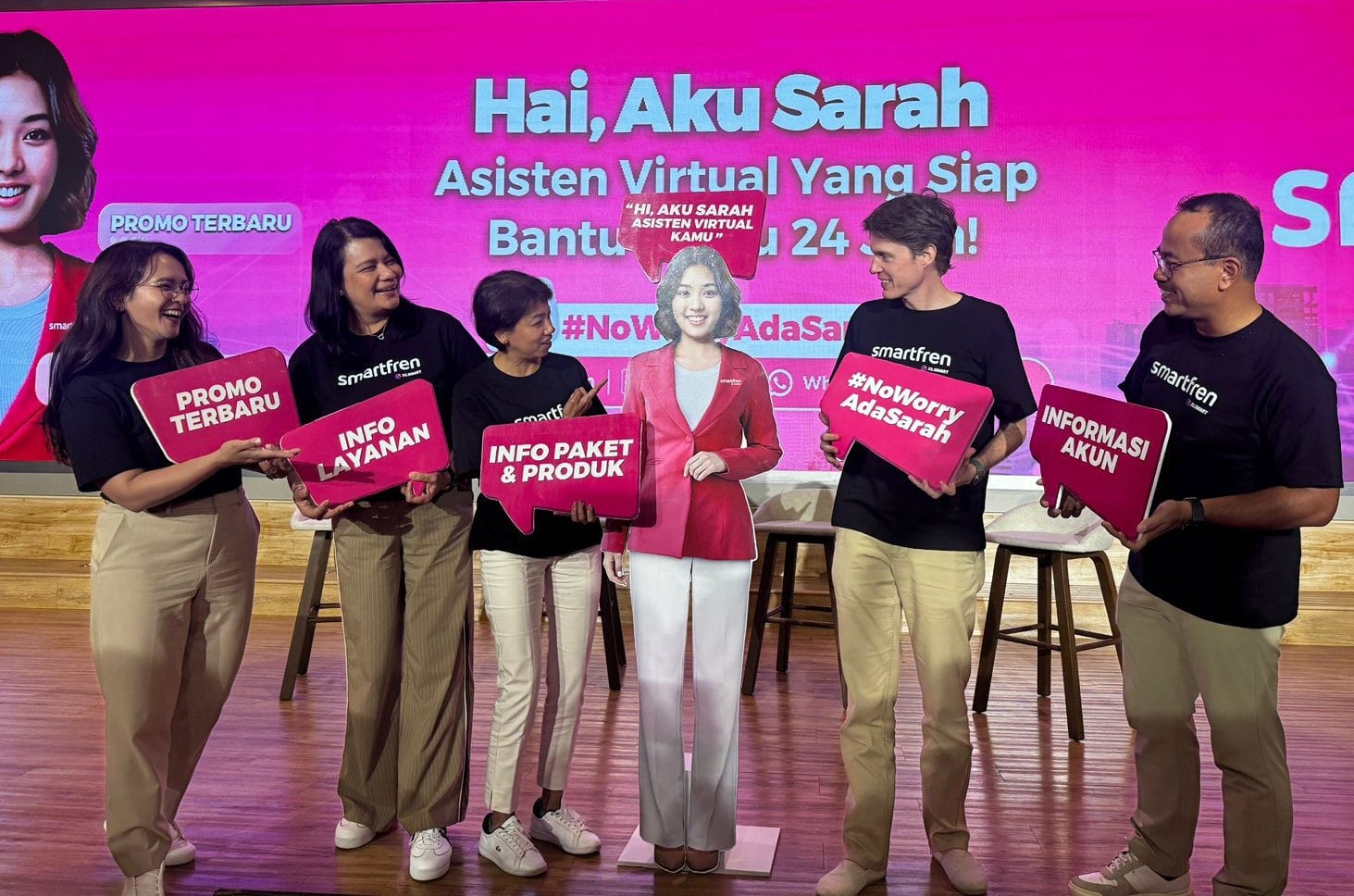 Smartfren Luncurkan “Sarah” Asisten Virtual AI Siap Layani Pelanggan 24/7