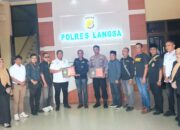 DPC Granat Beri Penghargaan Ke Kapolres Dan Kasat Narkoba Langsa