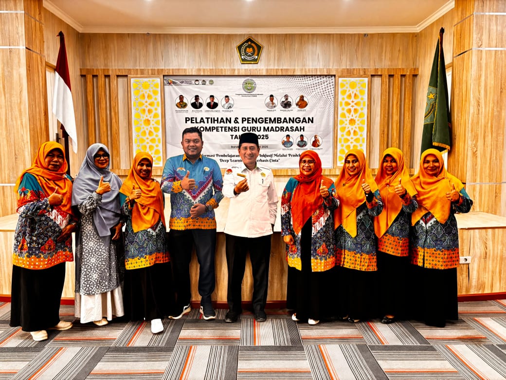 PGMNI Aceh Gelar Pelatihan Dan Pengembangan Kompetensi Guru Madrasah 2025