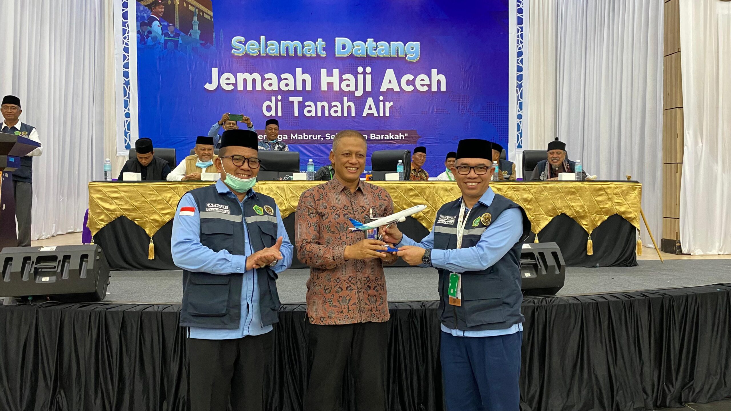 Jemaah Haji Aceh Kloter 9 Terbaik Versi Garuda Indonesia
