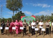 Polres Humbahas Tanam Jagung Kuartal III