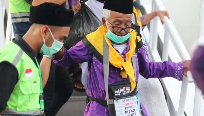 Lima Jemaah Haji Aceh Masih Dirawat di Arab Saudi, 4.429 Jemaah Sudah Pulang