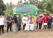 Polres Agara Serentak Tanam Jagung Kuartal III